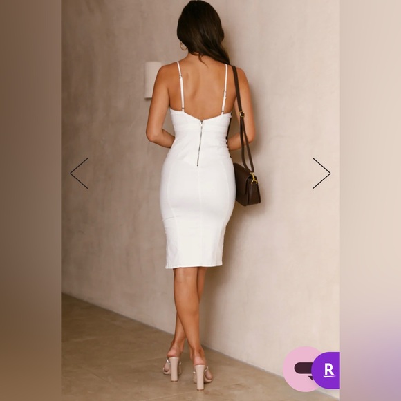 Hello Molly Pretty Girls Wear White white mini dress - size S - Picture 3 of 8